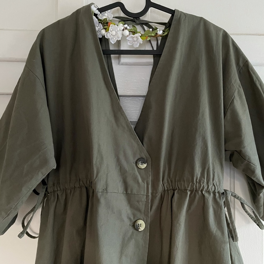ASOS button tie dress - Picture 4 of 6